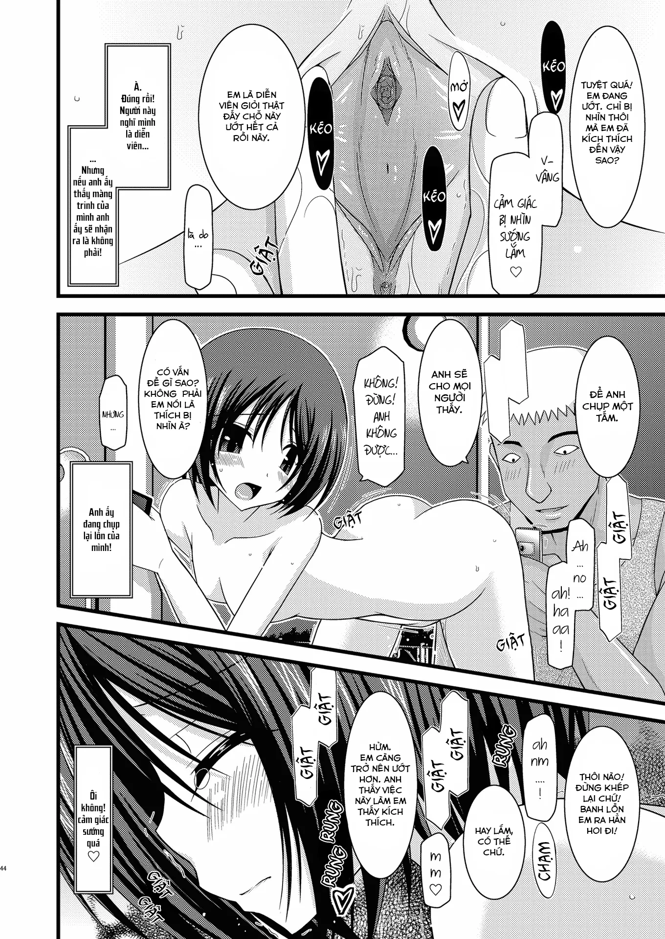 HentaiVN.net - Ảnh 44 - Cô gái thích khoả thân - Chap 11 (hết) [Roshutsu Shoujo Yuugi] - Chap 6
