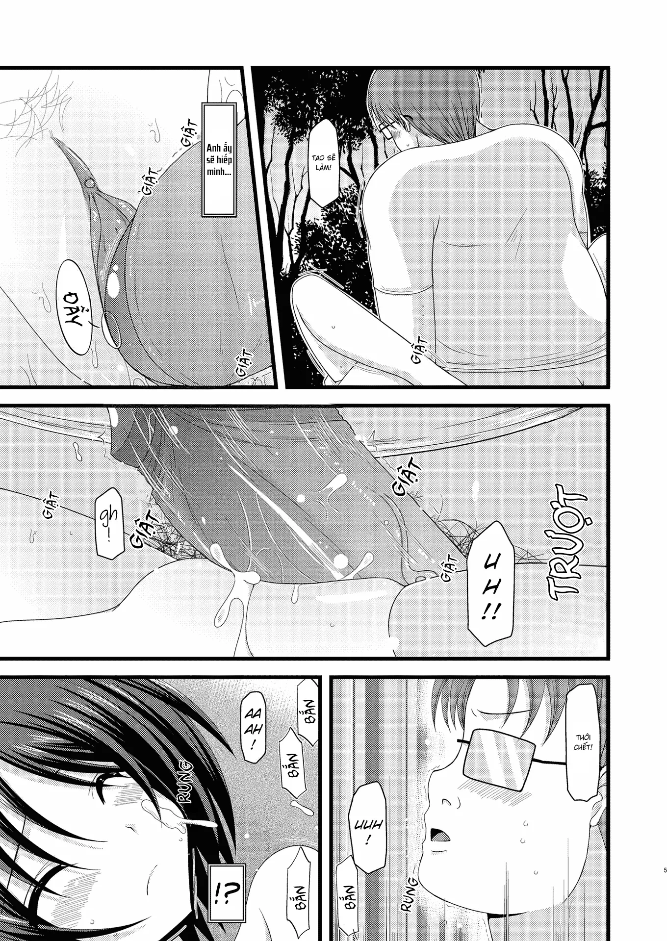 HentaiVN.net - Ảnh 5 - Cô gái thích khoả thân - Chap 11 (hết) [Roshutsu Shoujo Yuugi] - Chap 6