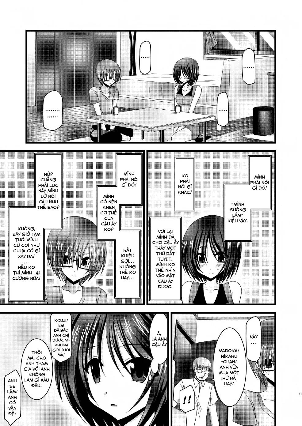 HentaiVN.net - Ảnh 11 - Cô gái thích khoả thân - Chap 11 (hết) [Roshutsu Shoujo Yuugi] - Chap 7