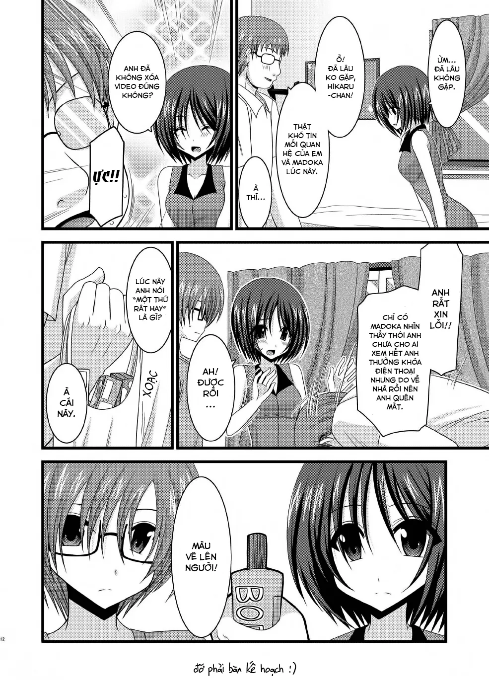 HentaiVN.net - Ảnh 12 - Cô gái thích khoả thân - Chap 11 (hết) [Roshutsu Shoujo Yuugi] - Chap 7