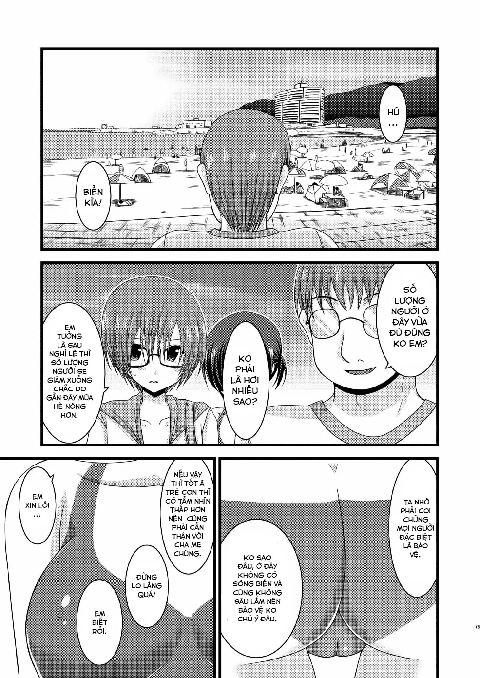HentaiVN.net - Ảnh 15 - Cô gái thích khoả thân - Chap 11 (hết) [Roshutsu Shoujo Yuugi] - Chap 7