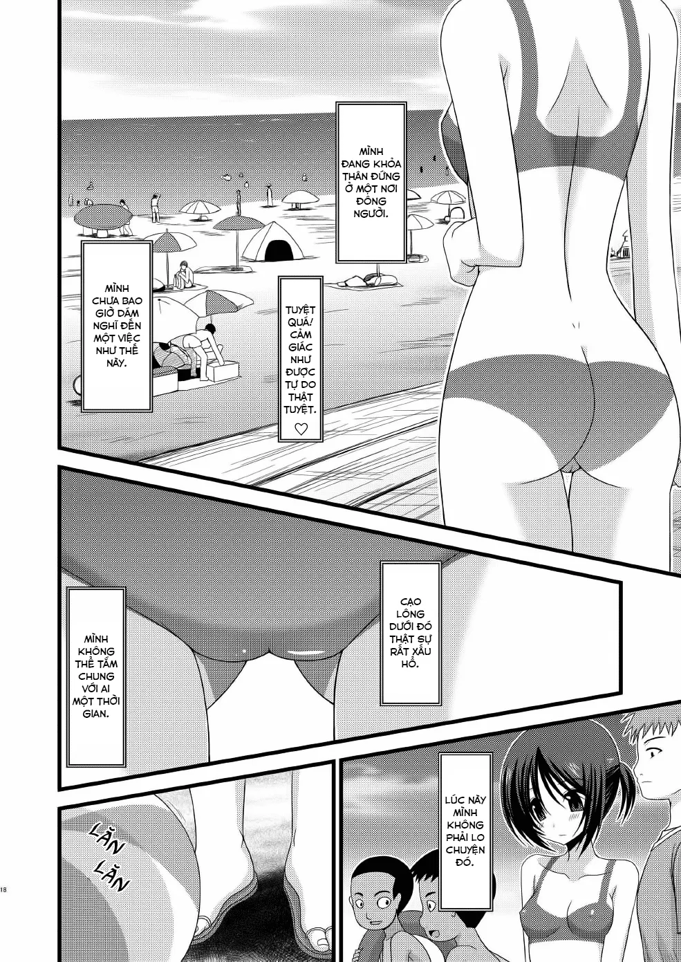 HentaiVN.net - Ảnh 18 - Cô gái thích khoả thân - Chap 11 (hết) [Roshutsu Shoujo Yuugi] - Chap 7