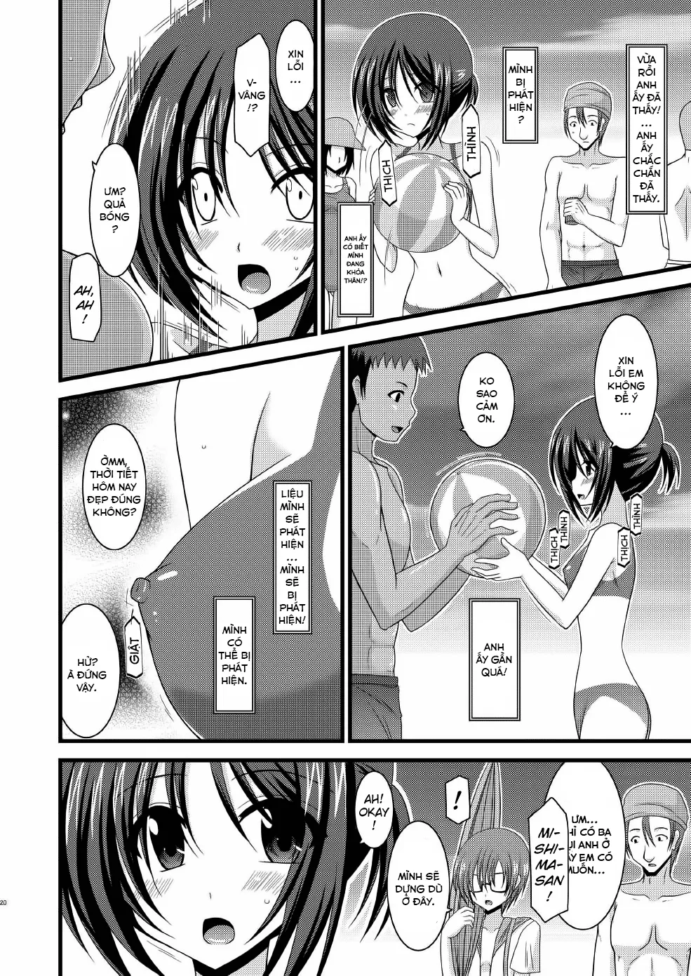 HentaiVN.net - Ảnh 20 - Cô gái thích khoả thân - Chap 11 (hết) [Roshutsu Shoujo Yuugi] - Chap 7