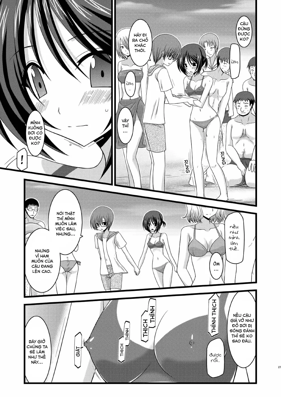 HentaiVN.net - Ảnh 27 - Cô gái thích khoả thân - Chap 11 (hết) [Roshutsu Shoujo Yuugi] - Chap 7