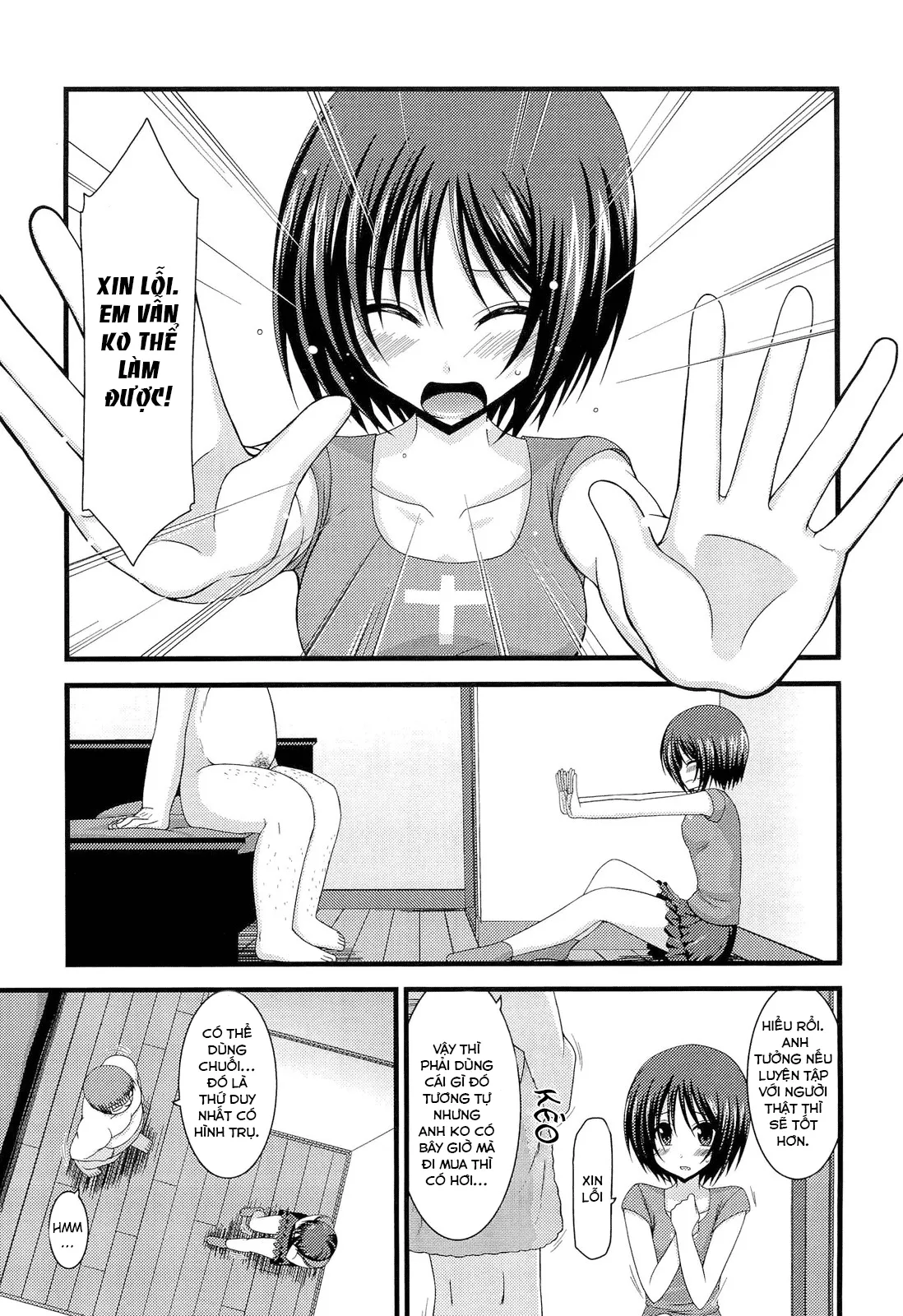 HentaiVN.net - Ảnh 11 - Cô gái thích khoả thân - Chap 11 (hết) [Roshutsu Shoujo Yuugi] - Chap 8