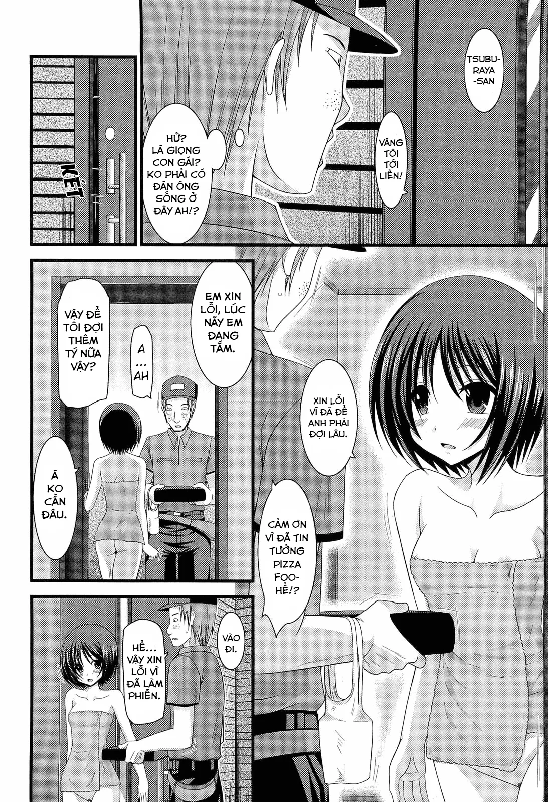 HentaiVN.net - Ảnh 18 - Cô gái thích khoả thân - Chap 11 (hết) [Roshutsu Shoujo Yuugi] - Chap 8