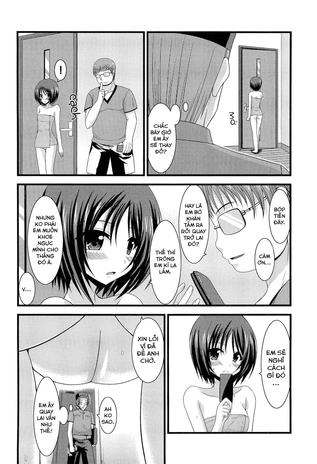 HentaiVN.net - Ảnh 22 - Cô gái thích khoả thân - Chap 11 (hết) [Roshutsu Shoujo Yuugi] - Chap 8