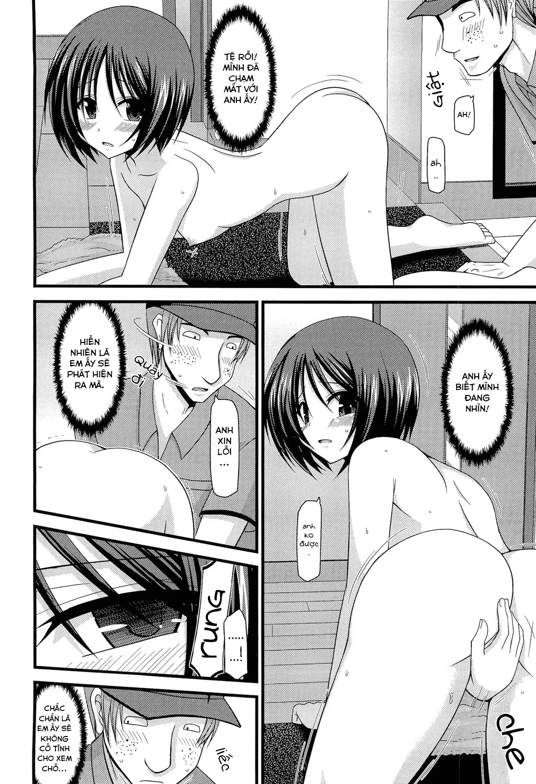 HentaiVN.net - Ảnh 26 - Cô gái thích khoả thân - Chap 11 (hết) [Roshutsu Shoujo Yuugi] - Chap 8