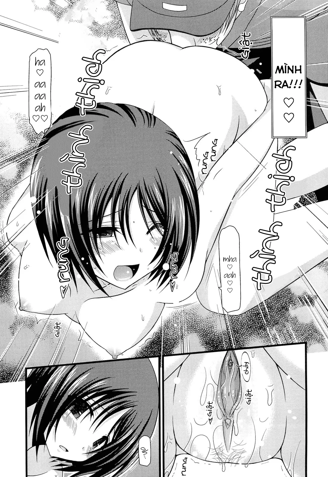 HentaiVN.net - Ảnh 29 - Cô gái thích khoả thân - Chap 11 (hết) [Roshutsu Shoujo Yuugi] - Chap 8