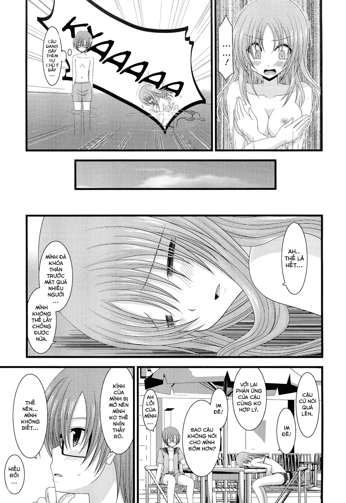 HentaiVN.net - Ảnh 5 - Cô gái thích khoả thân - Chap 11 (hết) [Roshutsu Shoujo Yuugi] - Chap 8