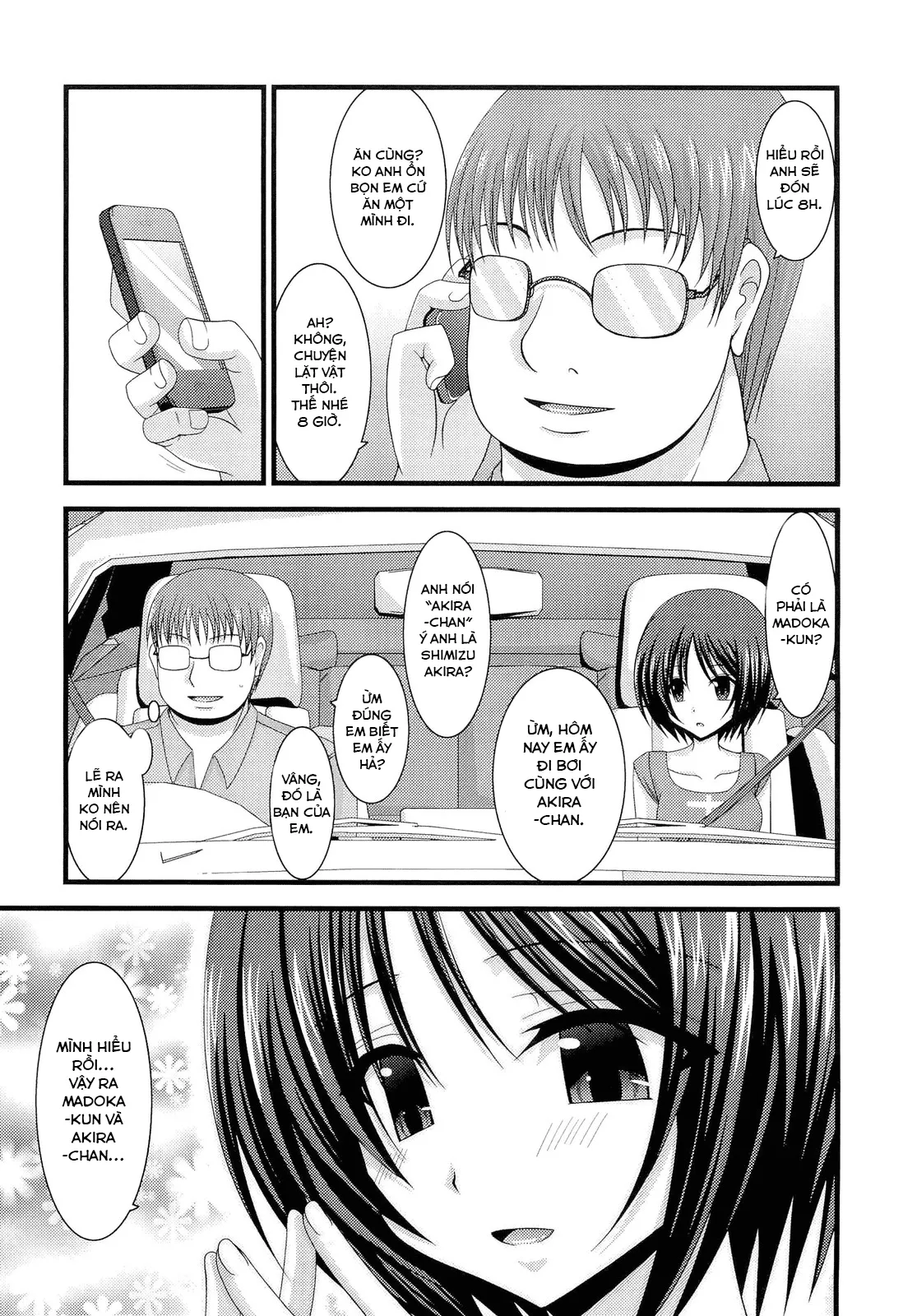 HentaiVN.net - Ảnh 7 - Cô gái thích khoả thân - Chap 11 (hết) [Roshutsu Shoujo Yuugi] - Chap 8