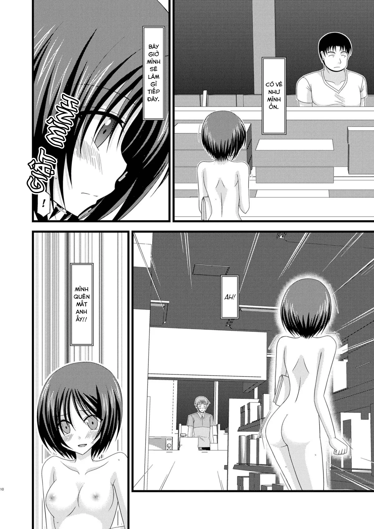 HentaiVN.net - Ảnh 11 - Cô gái thích khoả thân - Chap 11 (hết) [Roshutsu Shoujo Yuugi] - Chap 9
