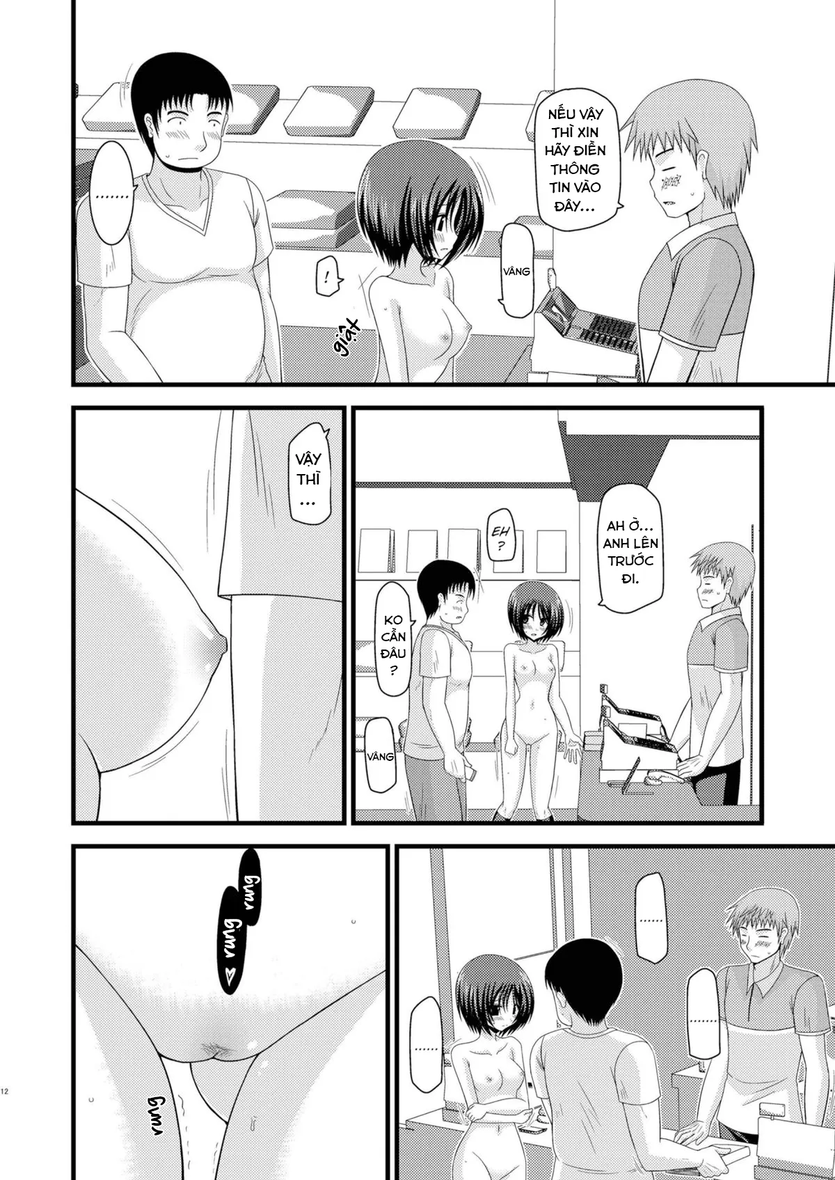 HentaiVN.net - Ảnh 13 - Cô gái thích khoả thân - Chap 11 (hết) [Roshutsu Shoujo Yuugi] - Chap 9