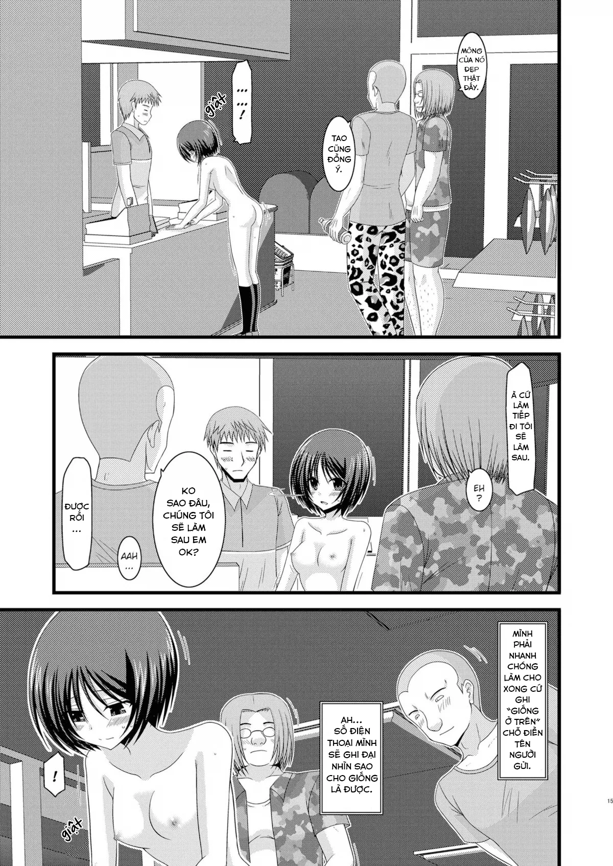 HentaiVN.net - Ảnh 16 - Cô gái thích khoả thân - Chap 11 (hết) [Roshutsu Shoujo Yuugi] - Chap 9