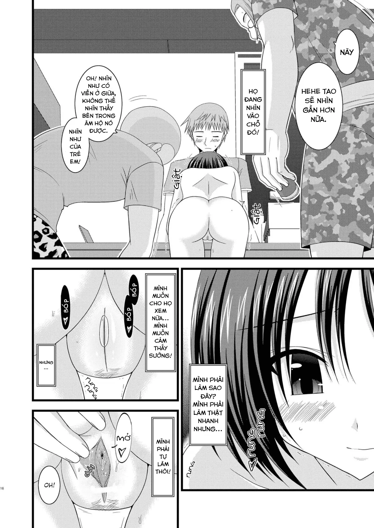 HentaiVN.net - Ảnh 17 - Cô gái thích khoả thân - Chap 11 (hết) [Roshutsu Shoujo Yuugi] - Chap 9