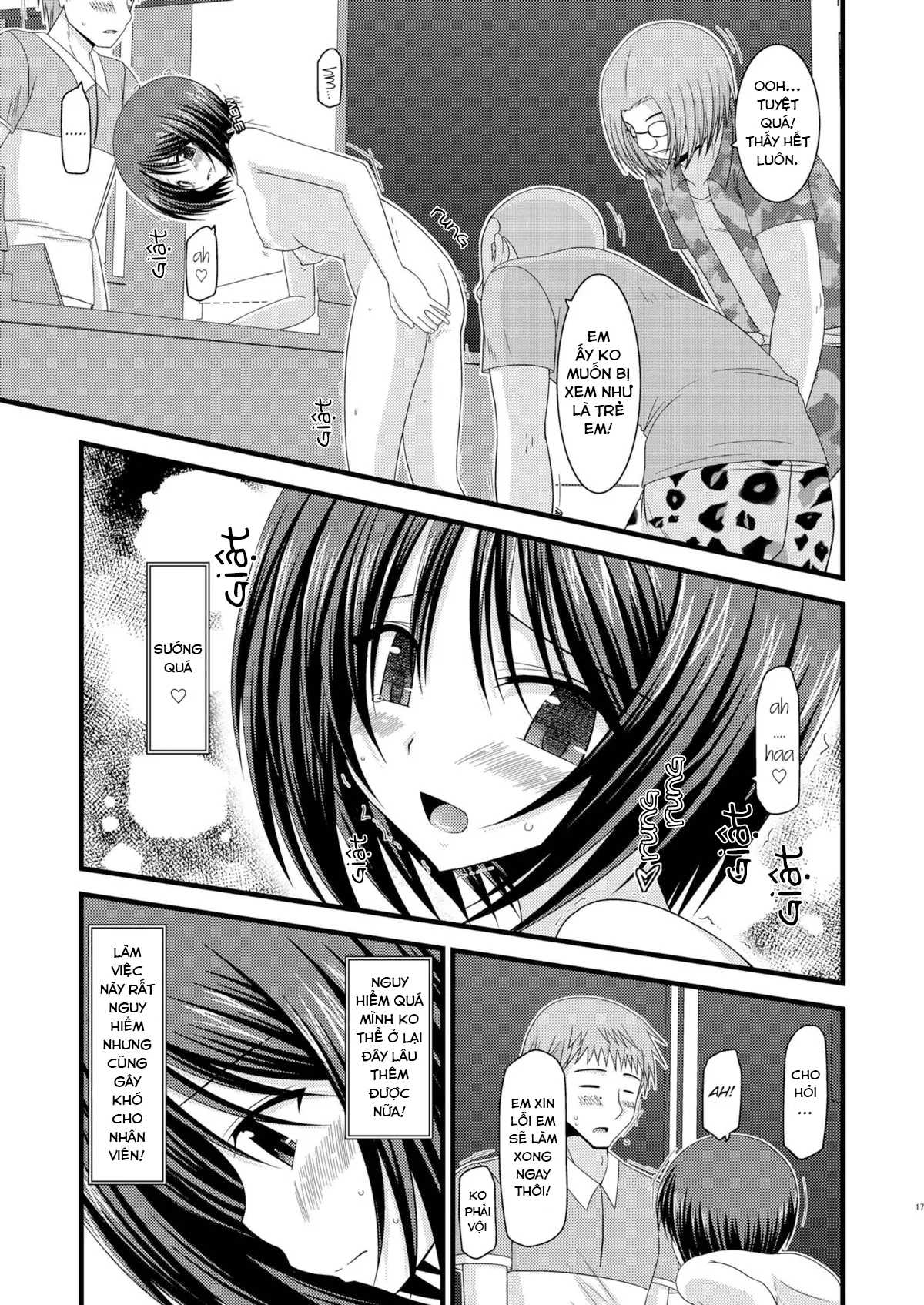HentaiVN.net - Ảnh 18 - Cô gái thích khoả thân - Chap 11 (hết) [Roshutsu Shoujo Yuugi] - Chap 9
