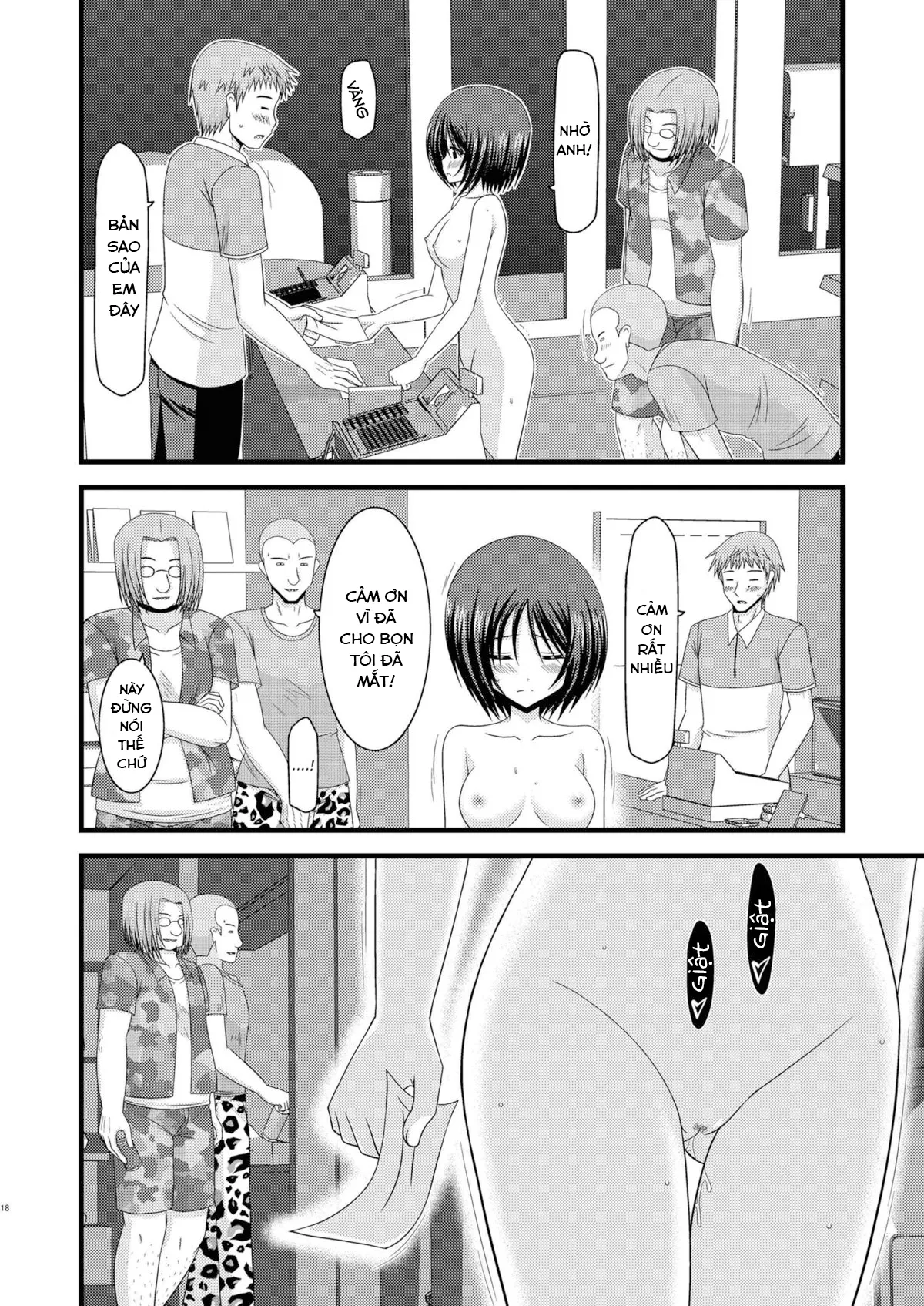 HentaiVN.net - Ảnh 19 - Cô gái thích khoả thân - Chap 11 (hết) [Roshutsu Shoujo Yuugi] - Chap 9