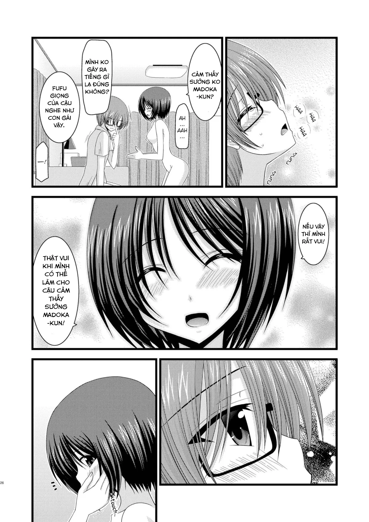HentaiVN.net - Ảnh 28 - Cô gái thích khoả thân - Chap 11 (hết) [Roshutsu Shoujo Yuugi] - Chap 9