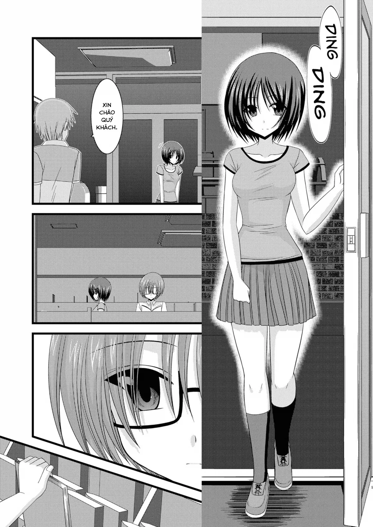 HentaiVN.net - Ảnh 5 - Cô gái thích khoả thân - Chap 11 (hết) [Roshutsu Shoujo Yuugi] - Chap 9