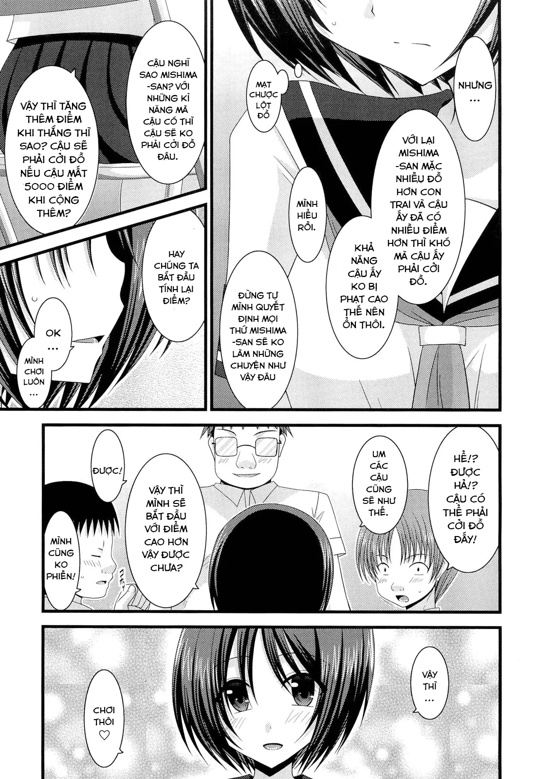 HentaiVN.net - Ảnh 9 - Cô gái thích khoả thân - Chap 11 (hết) [Roshutsu Shoujo Yuugi] - Chap 10 (dịch ngu)