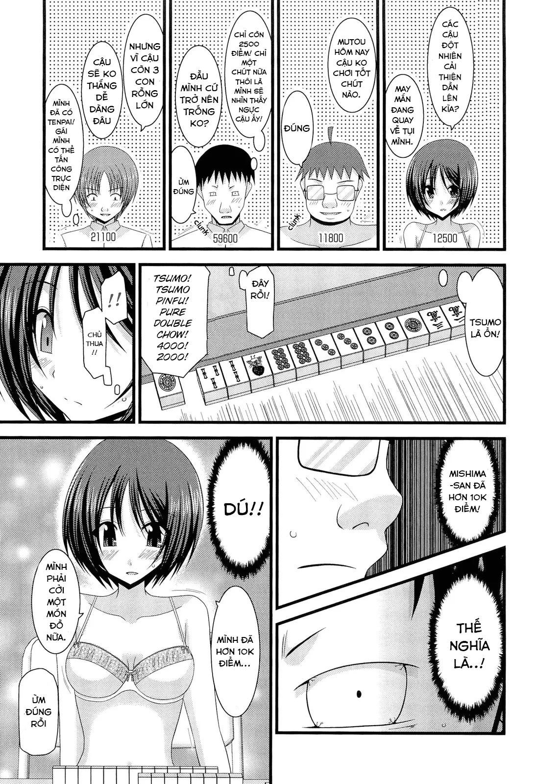 HentaiVN.net - Ảnh 15 - Cô gái thích khoả thân - Chap 11 (hết) [Roshutsu Shoujo Yuugi] - Chap 10 (dịch ngu)