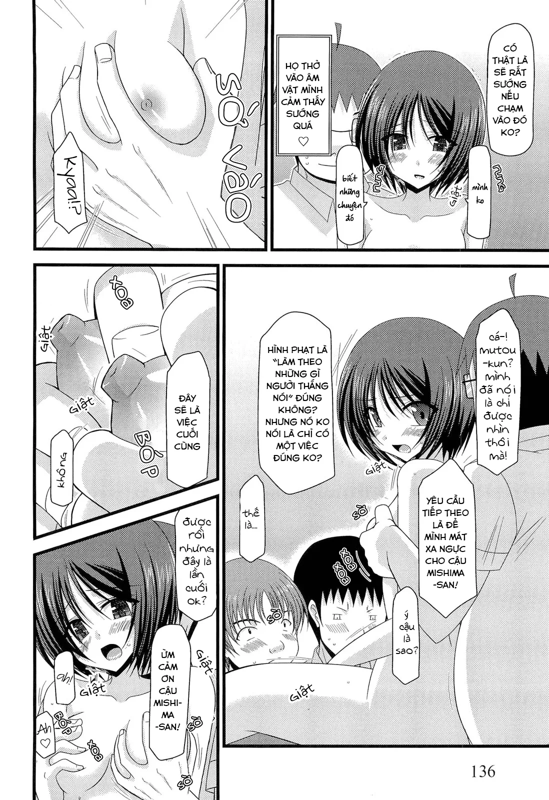 HentaiVN.net - Ảnh 32 - Cô gái thích khoả thân - Chap 11 (hết) [Roshutsu Shoujo Yuugi] - Chap 10 (dịch ngu)