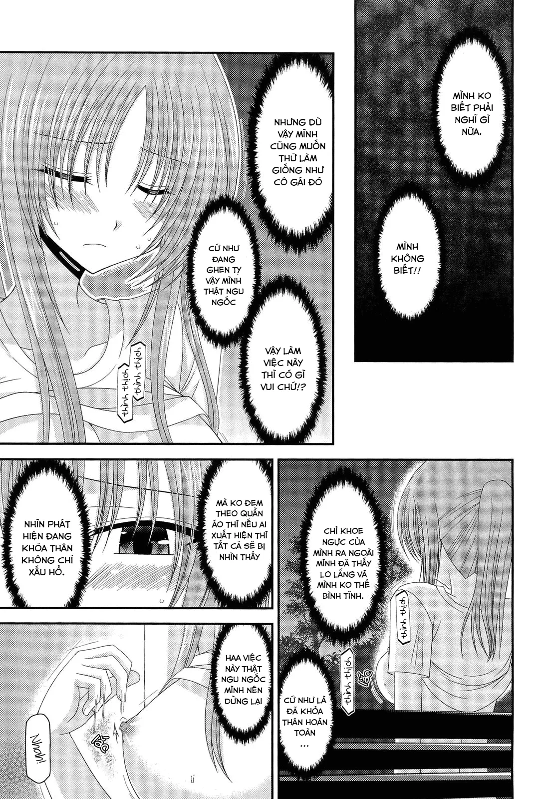 HentaiVN.net - Ảnh 7 - Cô gái thích khoả thân - Chap 11 (hết) [Roshutsu Shoujo Yuugi] - Chap 11 (END)