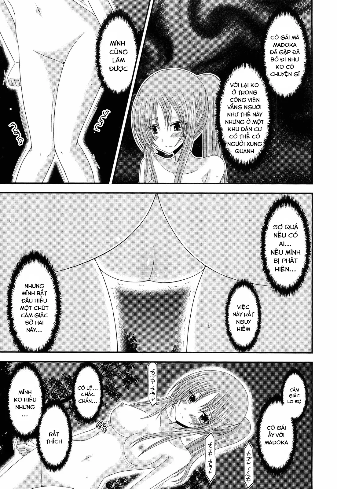 HentaiVN.net - Ảnh 11 - Cô gái thích khoả thân - Chap 11 (hết) [Roshutsu Shoujo Yuugi] - Chap 11 (END)