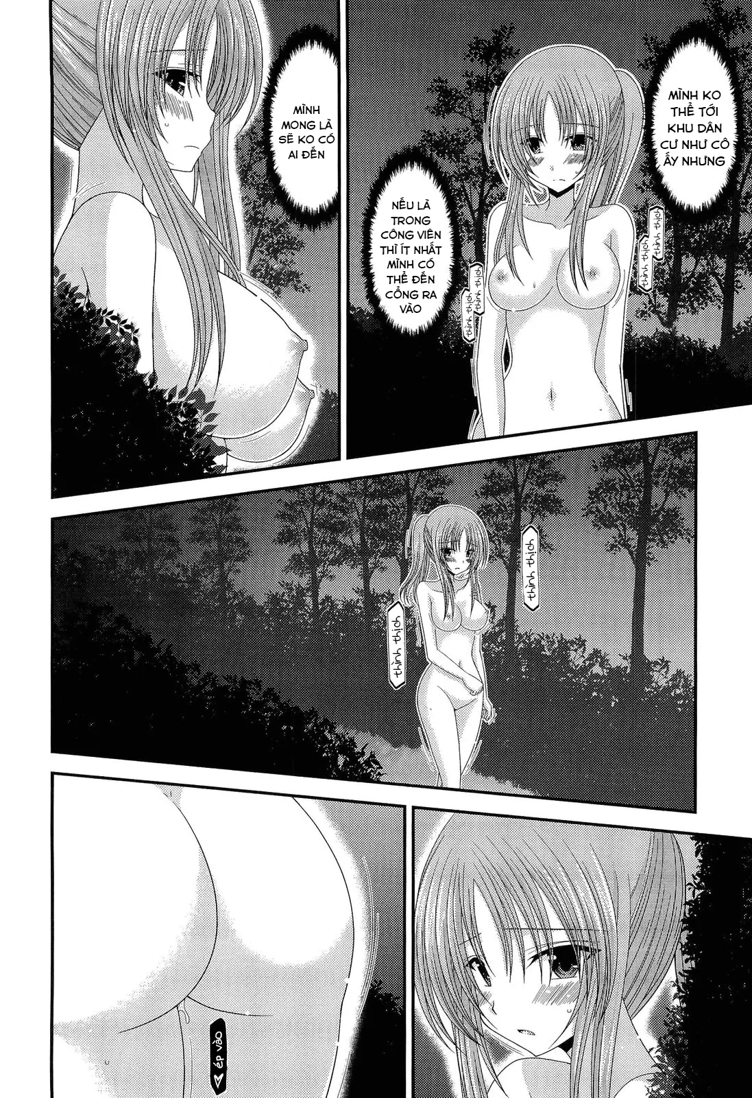 HentaiVN.net - Ảnh 14 - Cô gái thích khoả thân - Chap 11 (hết) [Roshutsu Shoujo Yuugi] - Chap 11 (END)