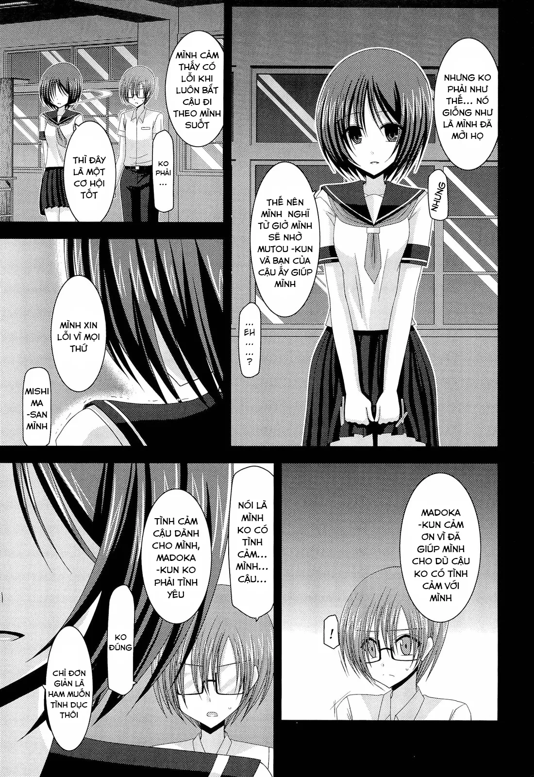 HentaiVN.net - Ảnh 37 - Cô gái thích khoả thân - Chap 11 (hết) [Roshutsu Shoujo Yuugi] - Chap 11 (END)