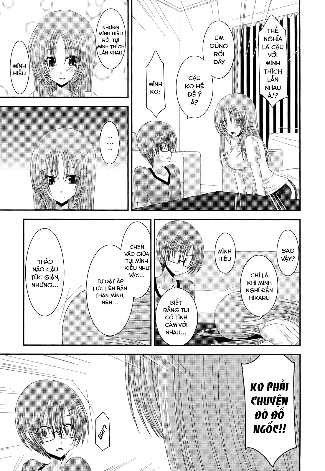 HentaiVN.net - Ảnh 43 - Cô gái thích khoả thân - Chap 11 (hết) [Roshutsu Shoujo Yuugi] - Chap 11 (END)