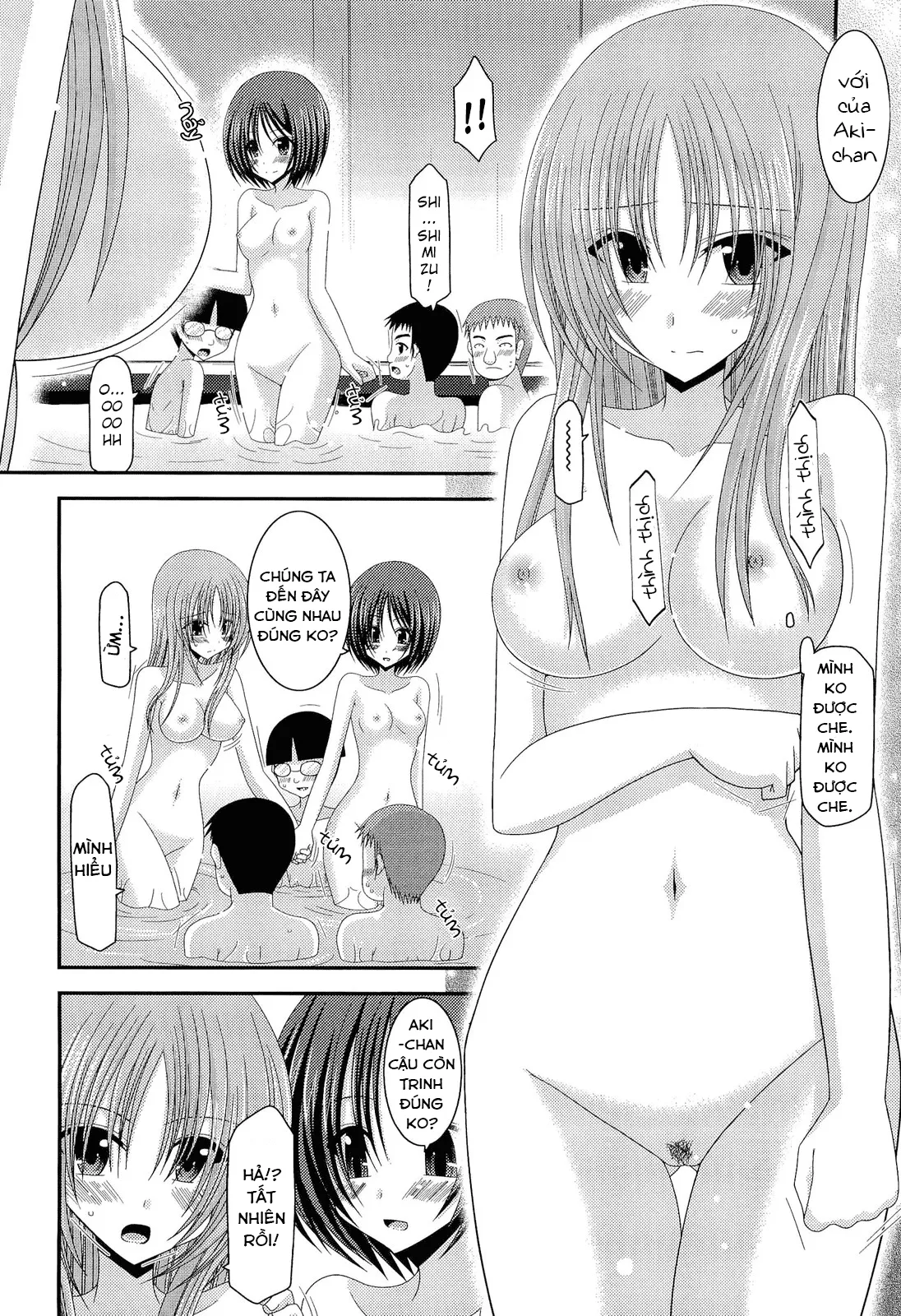 HentaiVN.net - Ảnh 56 - Cô gái thích khoả thân - Chap 11 (hết) [Roshutsu Shoujo Yuugi] - Chap 11 (END)