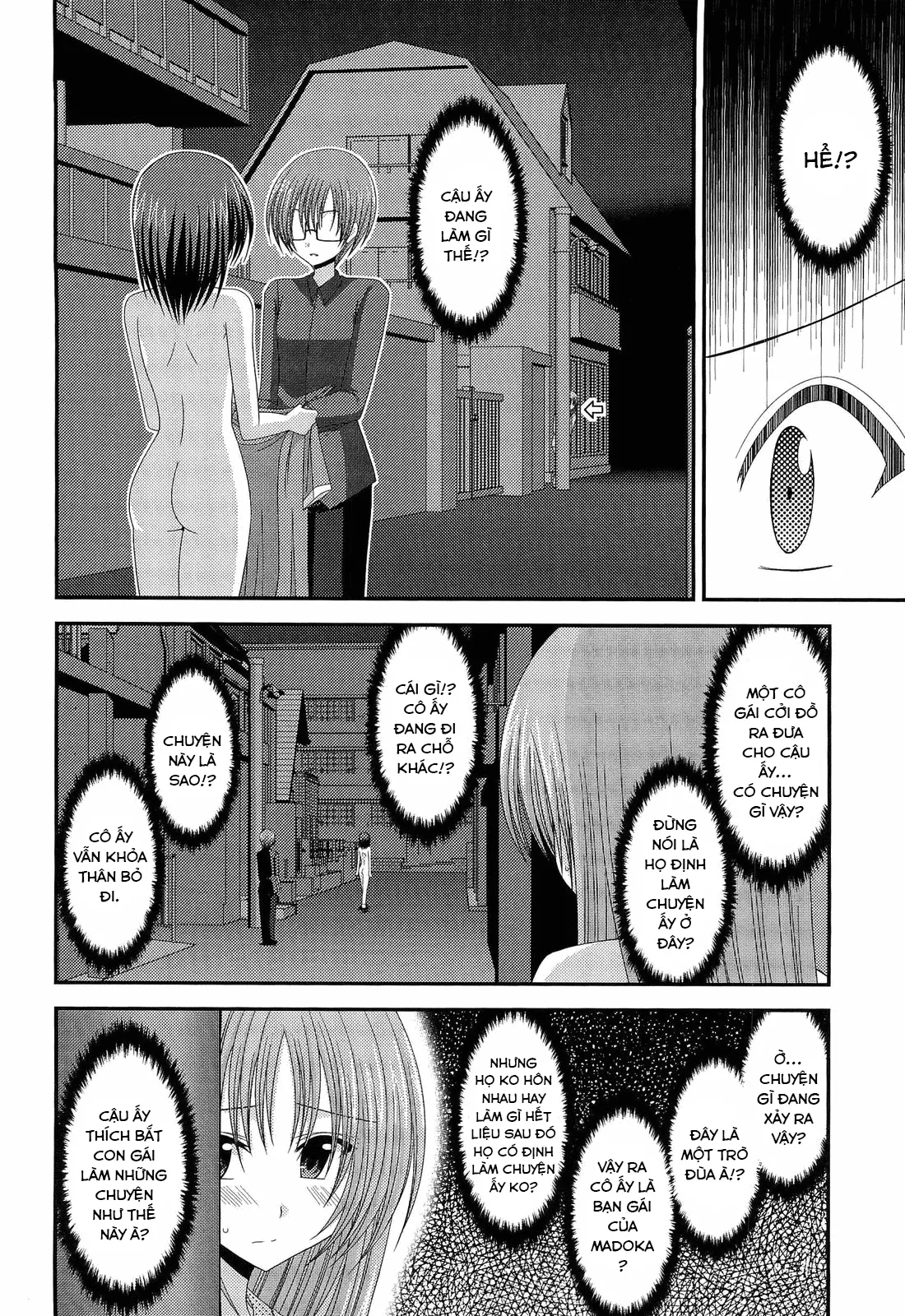 HentaiVN.net - Ảnh 6 - Cô gái thích khoả thân - Chap 11 (hết) [Roshutsu Shoujo Yuugi] - Chap 11 (END)