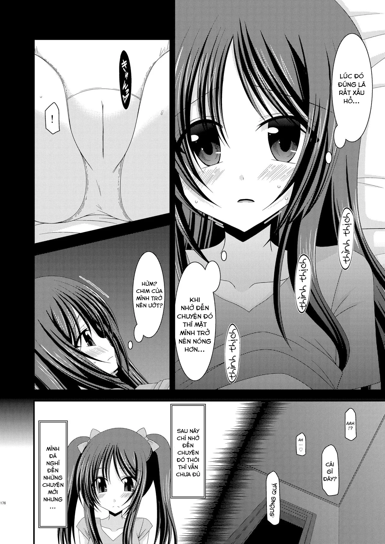 HentaiVN.net - Ảnh 6 - Cô gái thích khoả thân - Chap 11 (hết) [Roshutsu Shoujo Yuugi] - Ngoại truyện 1: Thủ dâm ở chùa