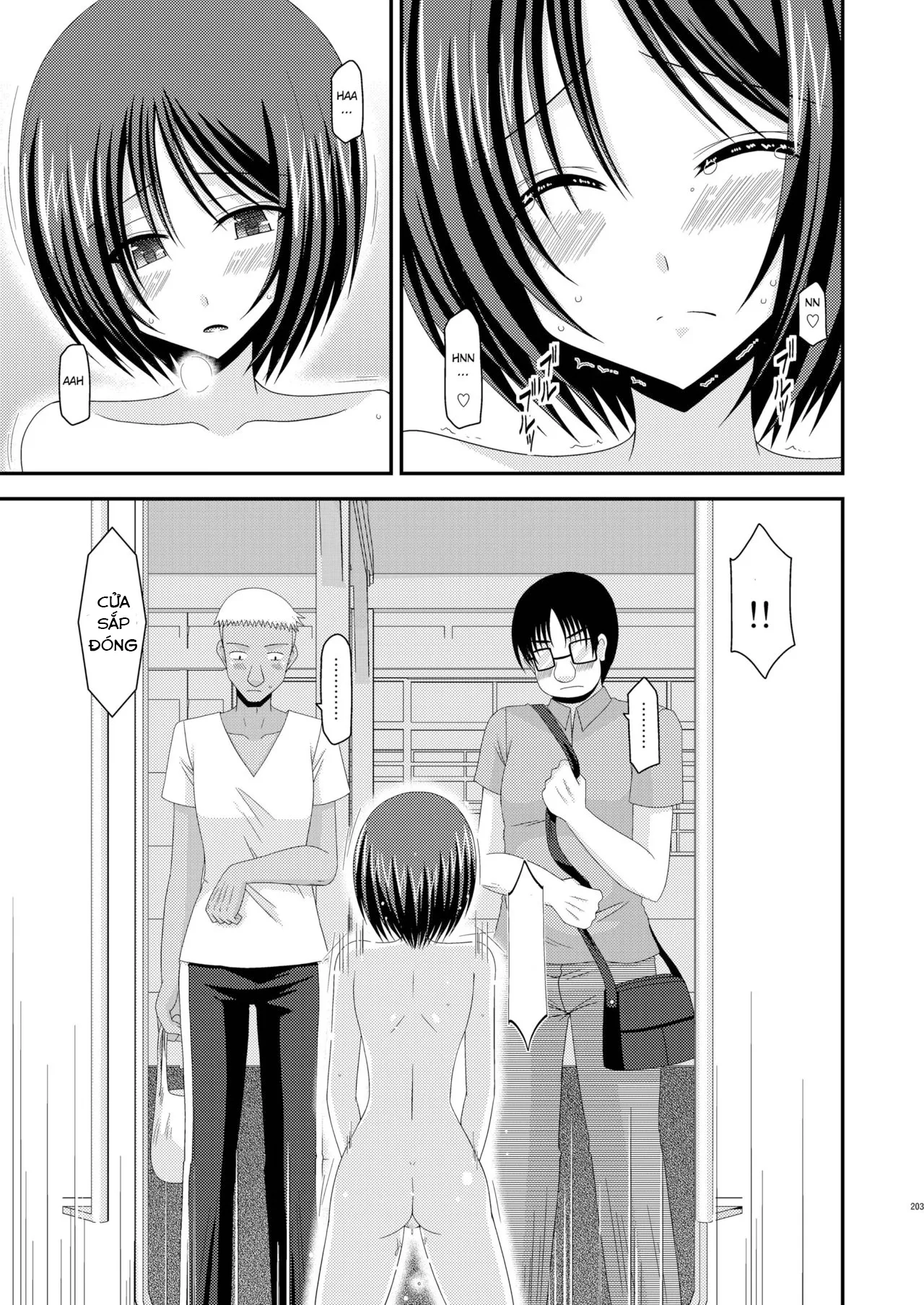 HentaiVN.net - Ảnh 25 - Cô gái thích khoả thân - Chap 11 (hết) [Roshutsu Shoujo Yuugi] - Ngoại truyện 2: Tàu điện