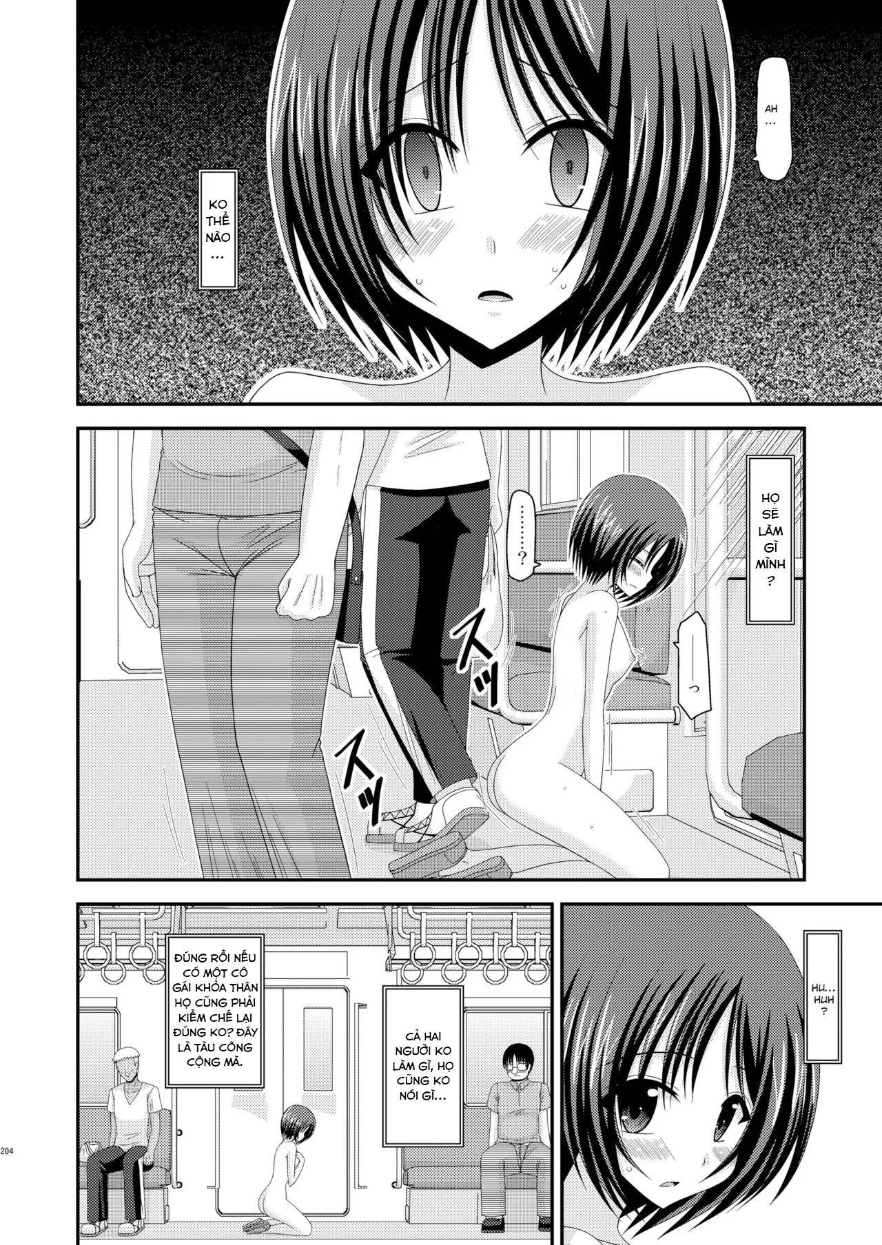 HentaiVN.net - Ảnh 26 - Cô gái thích khoả thân - Chap 11 (hết) [Roshutsu Shoujo Yuugi] - Ngoại truyện 2: Tàu điện