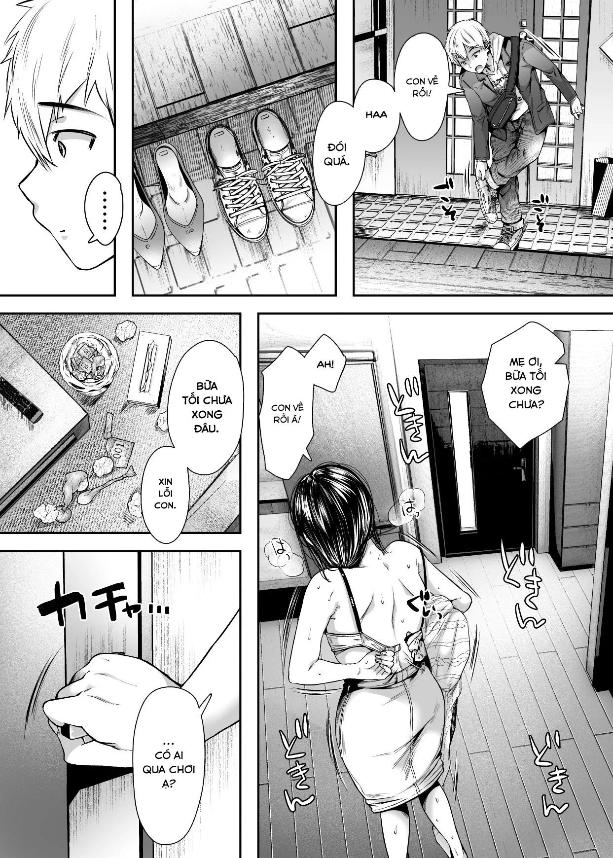 HentaiVN.net - Ảnh 25 - My Friend's Mom Became My Fuck Buddy. [Tomodachi no Okaa-san to SeFri ni Narimashita.] - Chap 1.2