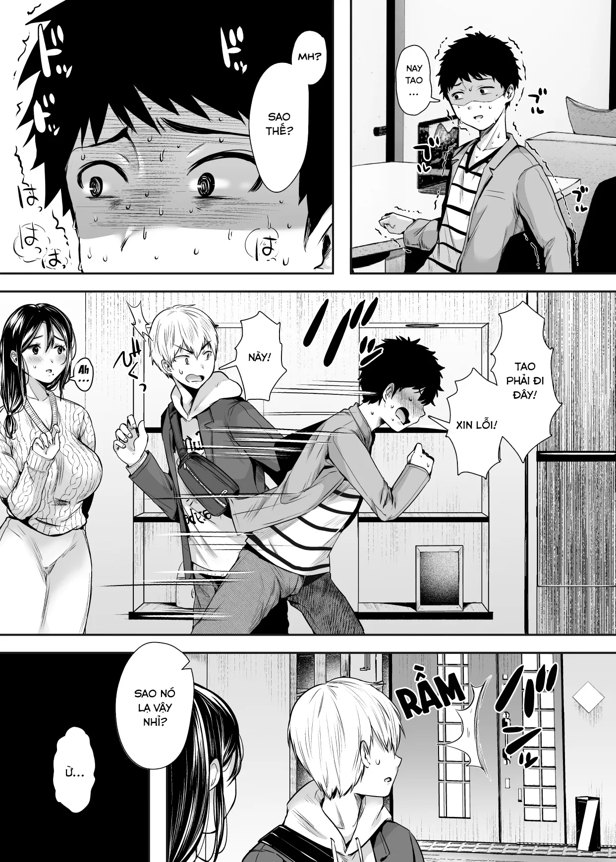 HentaiVN.net - Ảnh 28 - My Friend's Mom Became My Fuck Buddy. [Tomodachi no Okaa-san to SeFri ni Narimashita.] - Chap 1.2