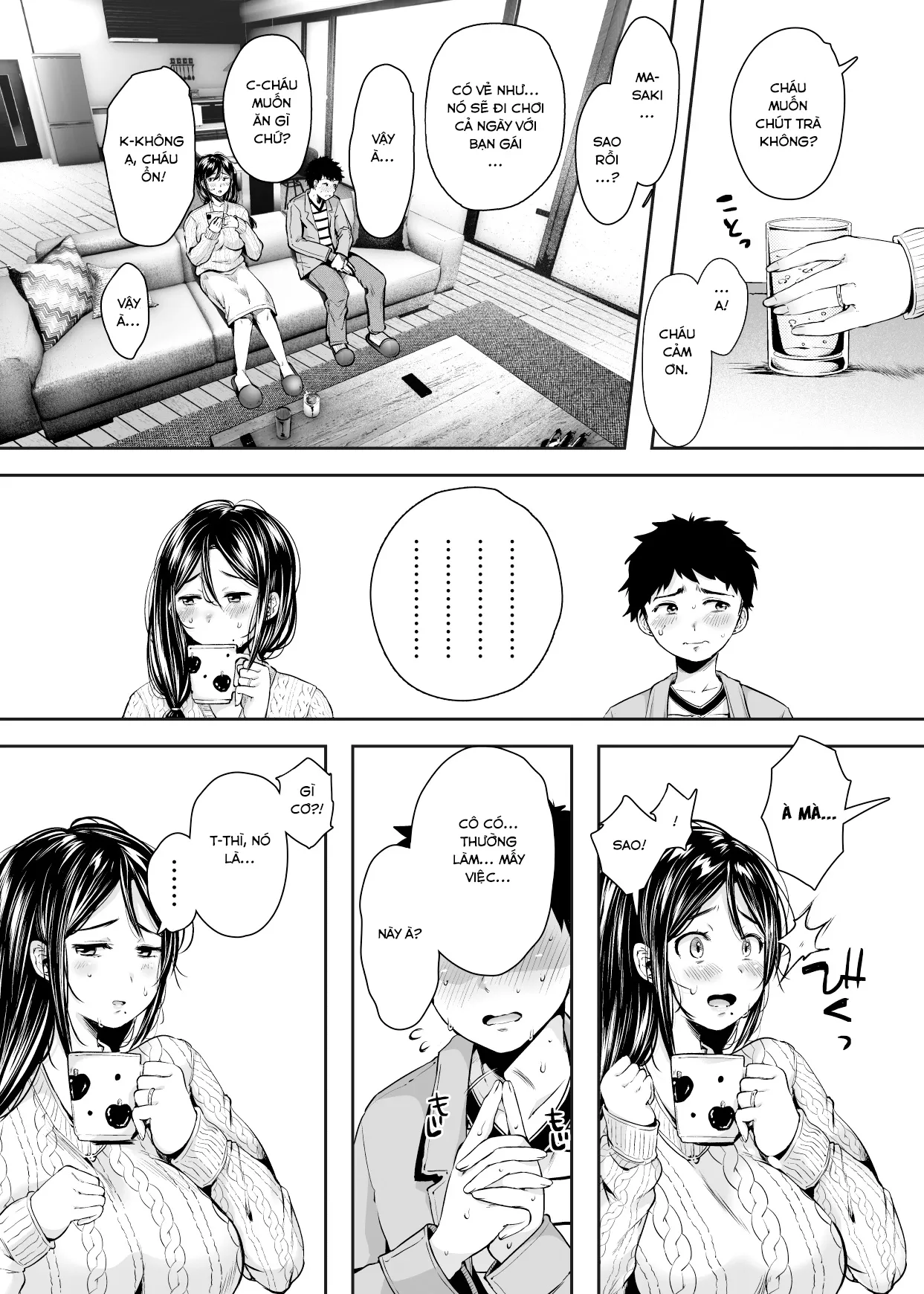 HentaiVN.net - Ảnh 3 - My Friend's Mom Became My Fuck Buddy. [Tomodachi no Okaa-san to SeFri ni Narimashita.] - Chap 1.2