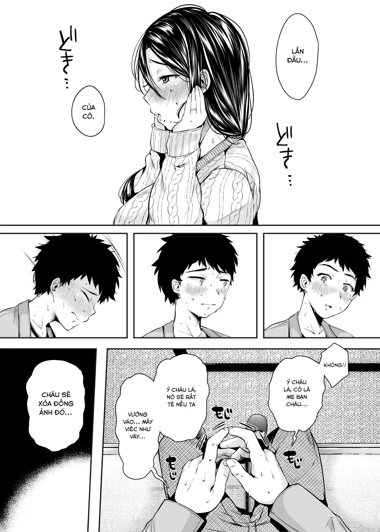 HentaiVN.net - Ảnh 4 - My Friend's Mom Became My Fuck Buddy. [Tomodachi no Okaa-san to SeFri ni Narimashita.] - Chap 1.2