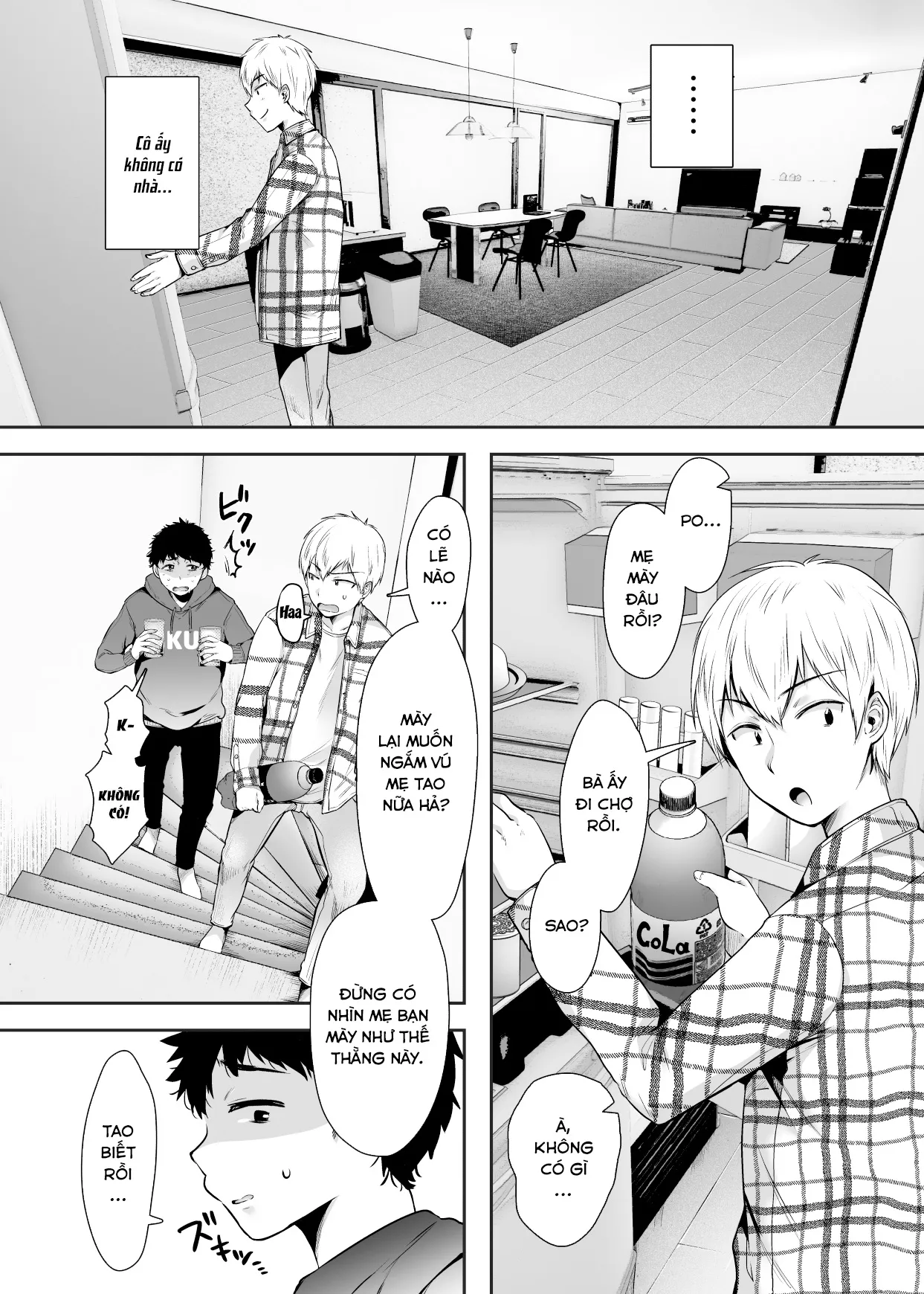 HentaiVN.net - Ảnh 3 - My Friend's Mom Became My Fuck Buddy. [Tomodachi no Okaa-san to SeFri ni Narimashita.] - Chap 1.3
