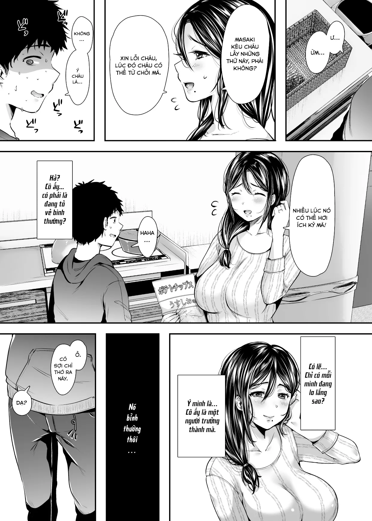 HentaiVN.net - Ảnh 9 - My Friend's Mom Became My Fuck Buddy. [Tomodachi no Okaa-san to SeFri ni Narimashita.] - Chap 1.3