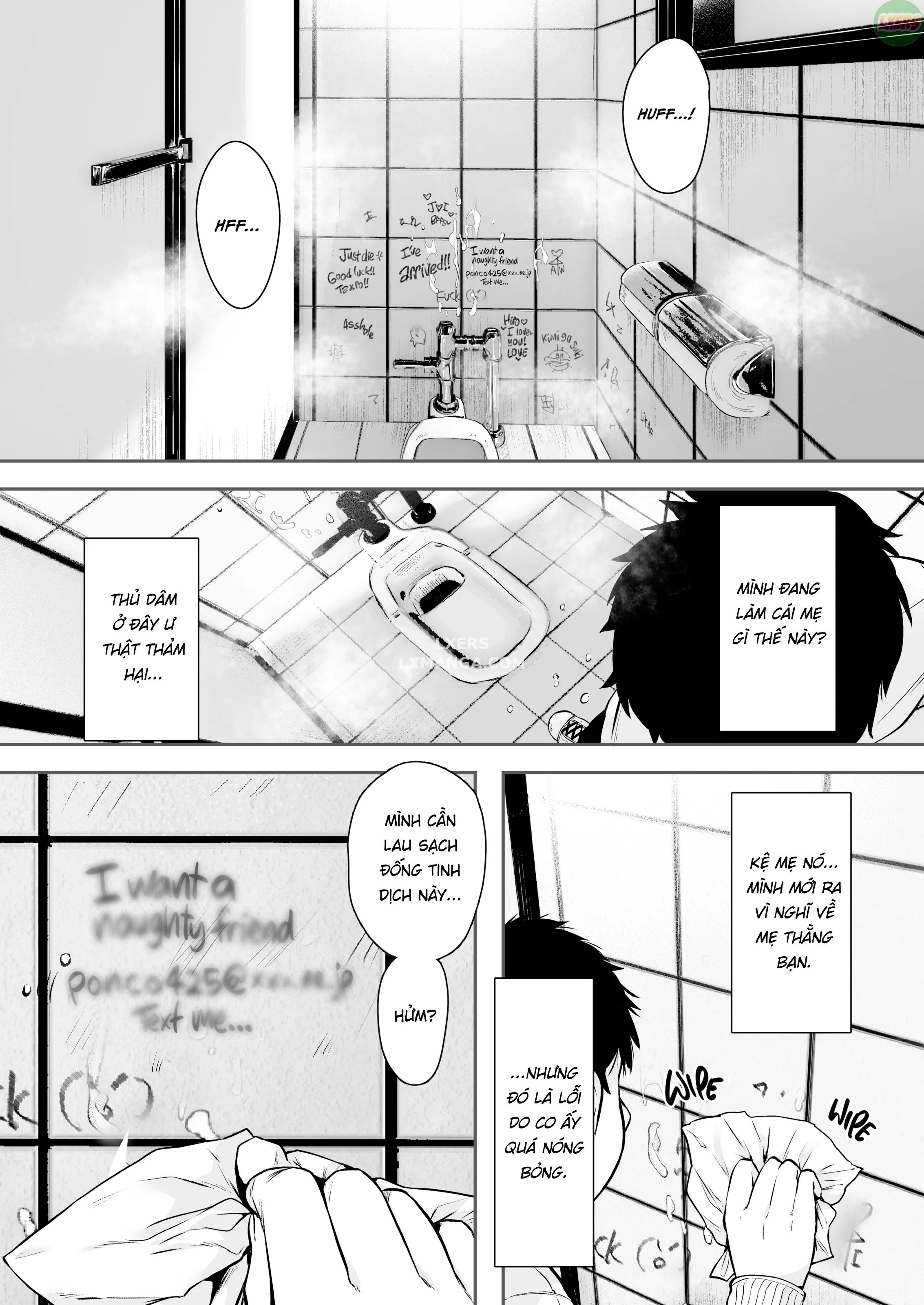 HentaiVN.net - Ảnh 13 - My Friend's Mom Became My Fuck Buddy. [Tomodachi no Okaa-san to SeFri ni Narimashita.] - Oneshot - Không che