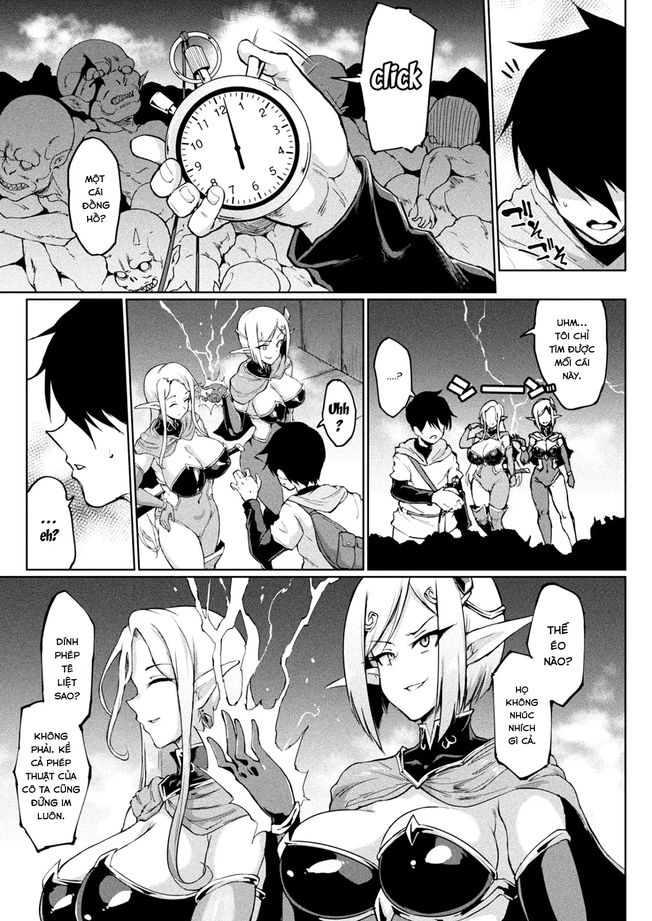 HentaiVN.net - Ảnh 4 - Time stop fantasia - Chap 1