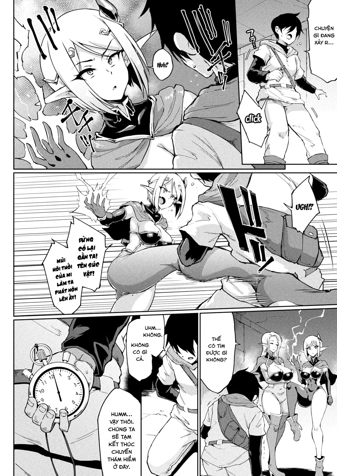 HentaiVN.net - Ảnh 5 - Time stop fantasia - Chap 1