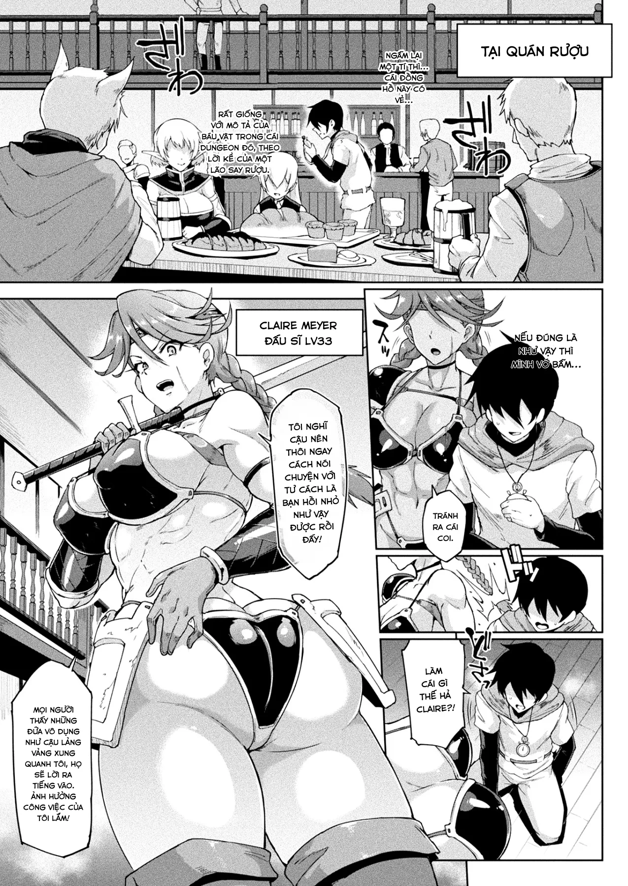 HentaiVN.net - Ảnh 6 - Time stop fantasia - Chap 1