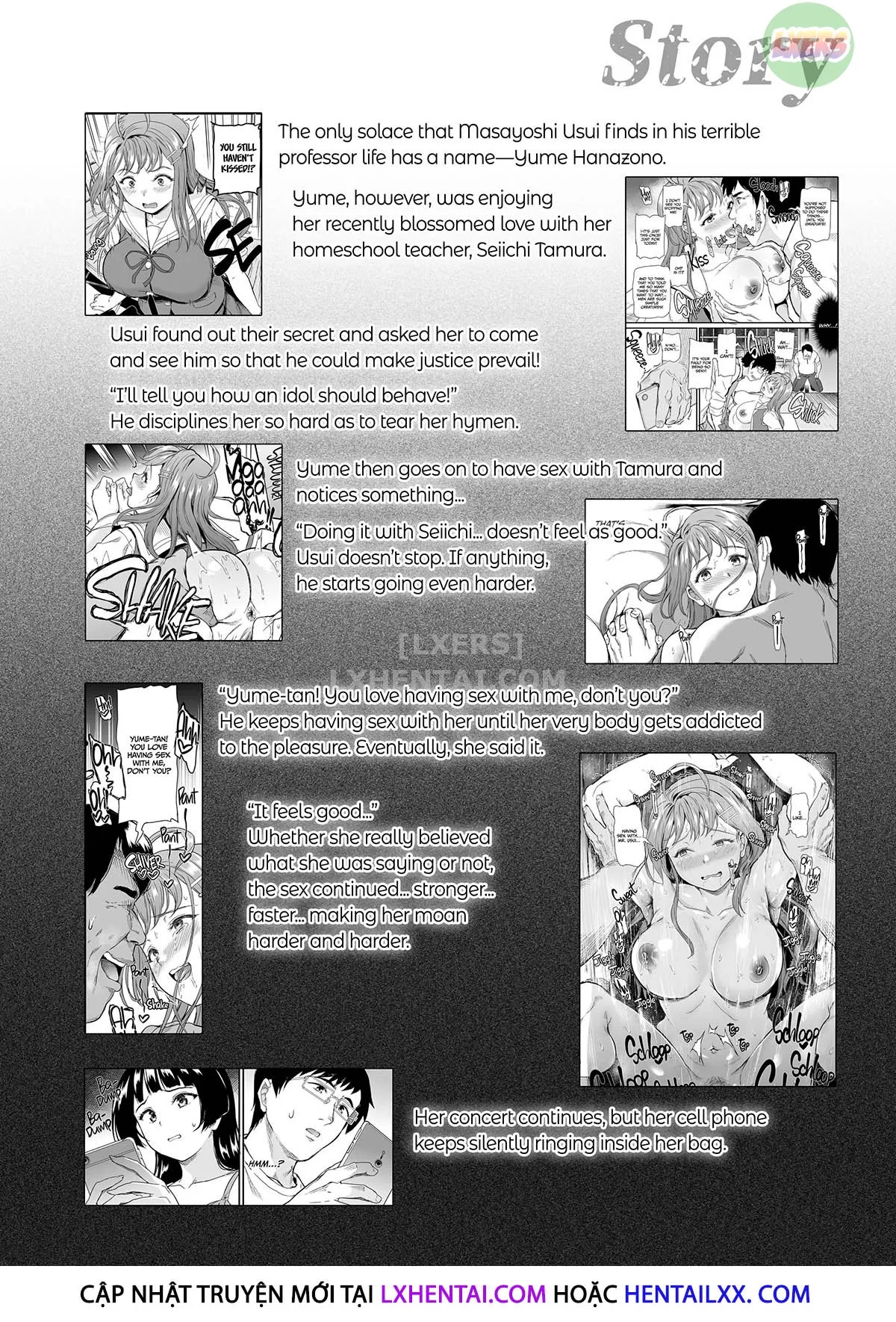 HentaiVN.net - Ảnh 7 - I'm Not Your Idol! - Chap 2 - School Idol Punishment