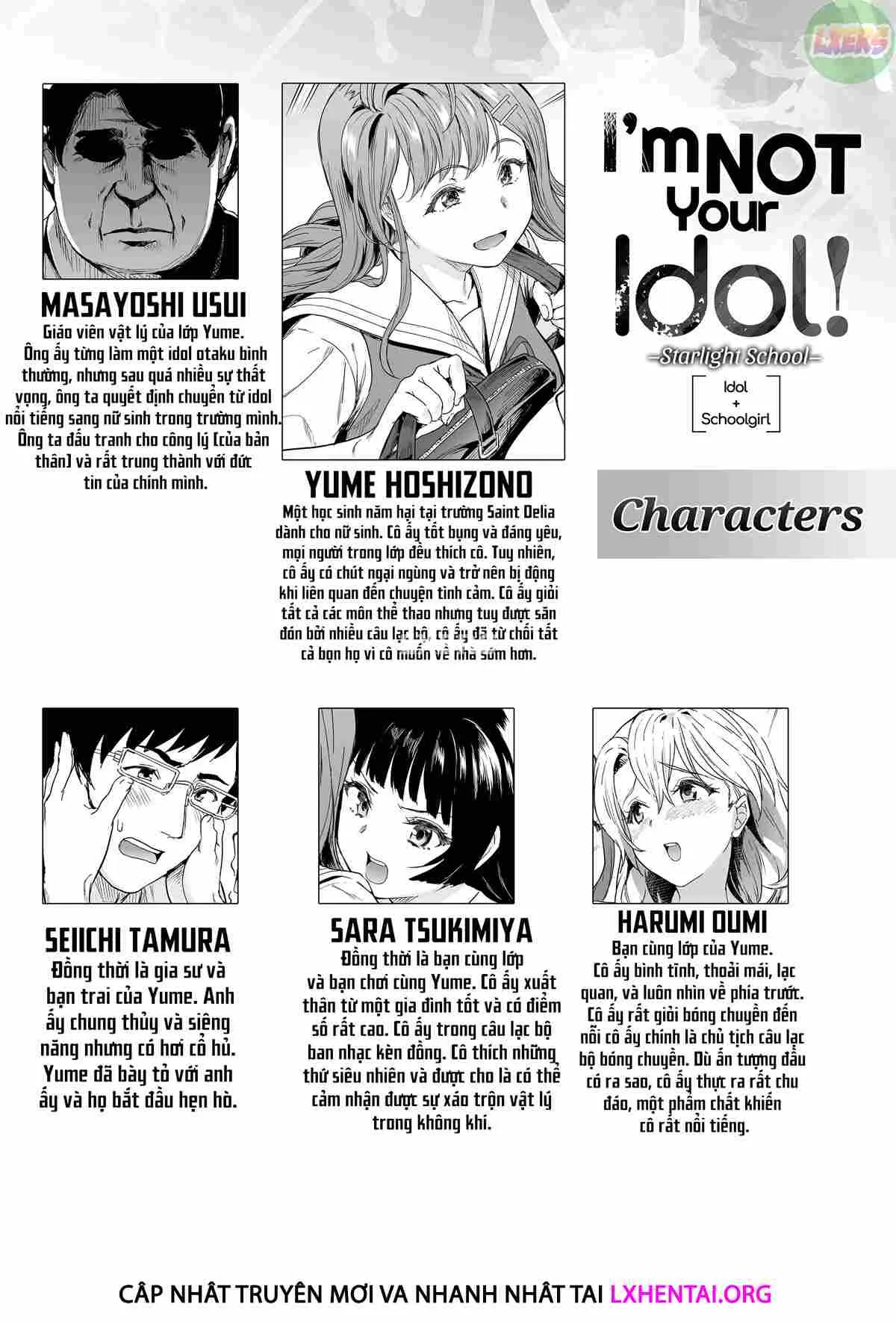 HentaiVN.net - Ảnh 6 - I'm Not Your Idol! - Chap 3 - Starlight School