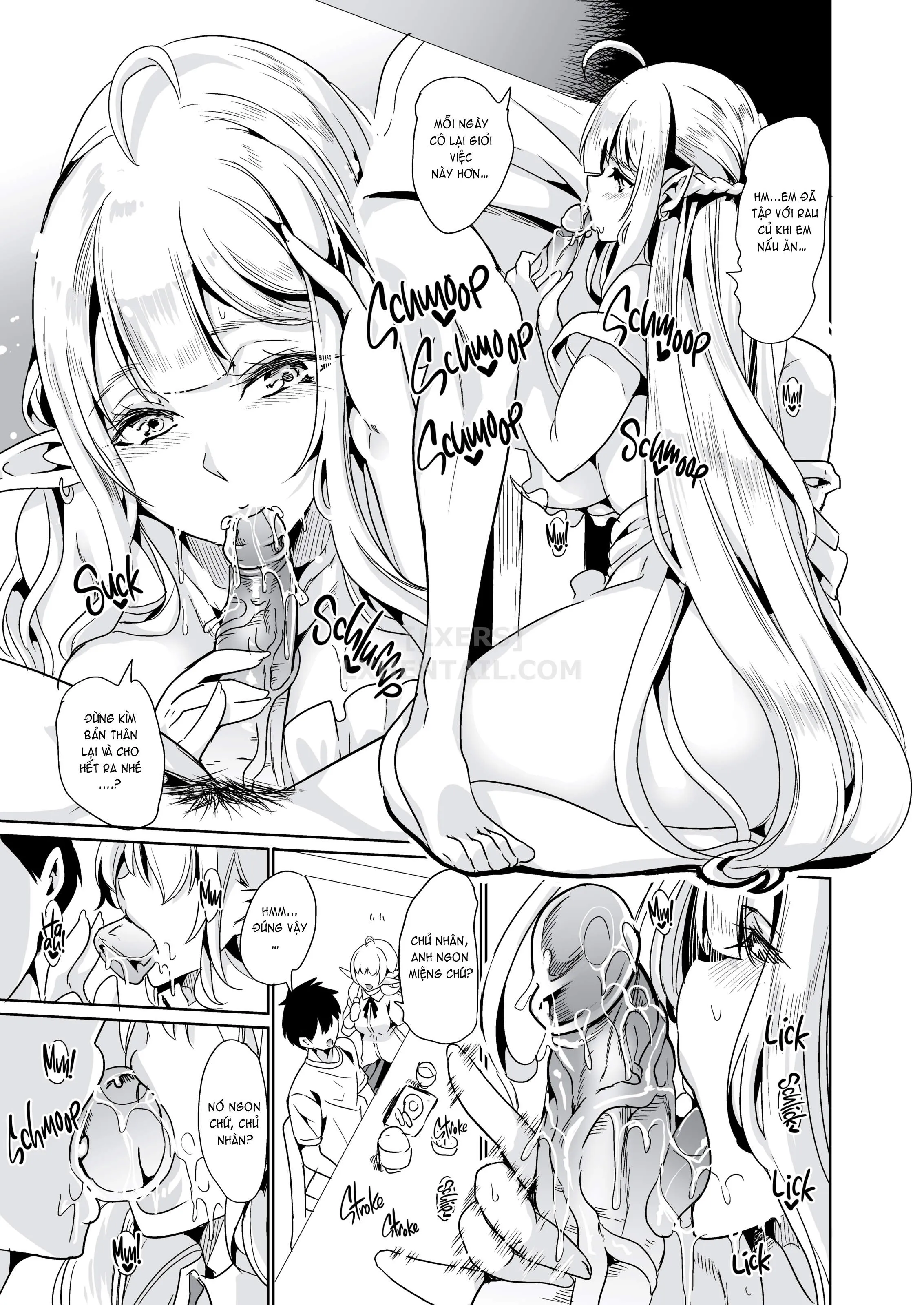 HentaiVN.net - Ảnh 12 - Slutty Elf Sisters Seeking a Husband - Chap 1