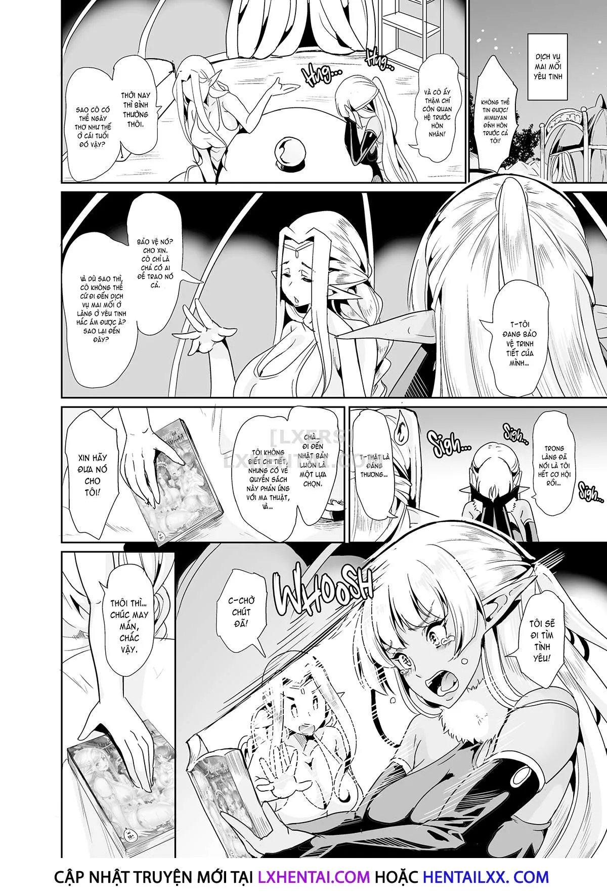 HentaiVN.net - Ảnh 8 - Slutty Elf Sisters Seeking a Husband - Chap 2 - Matchmaking Foursome